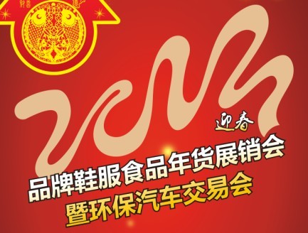 2013温州迎春品牌鞋服食品年货展销会暨环保汽车交易会