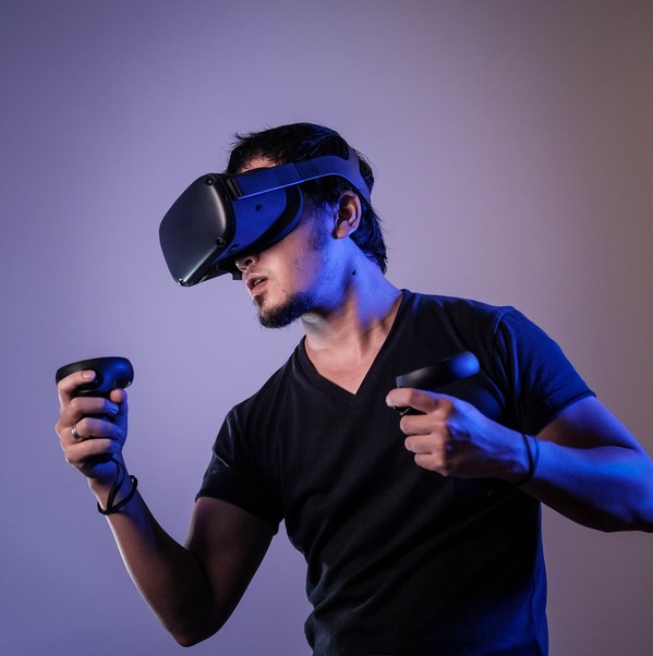 VR模拟游戏展区