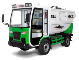 易山重工ESN H91新能源电动垃圾车-后挂式垃圾车-环卫垃圾车（可出租）