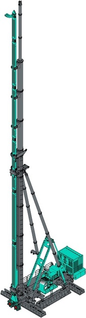 上海金泰 SC55 液壓銑銷攪拌鉆機
