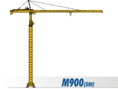 川建M900（50t）水平臂塔式起重机高清图 - 外观