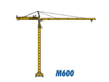 川建M600（20t）水平臂塔式起重机高清图 - 外观