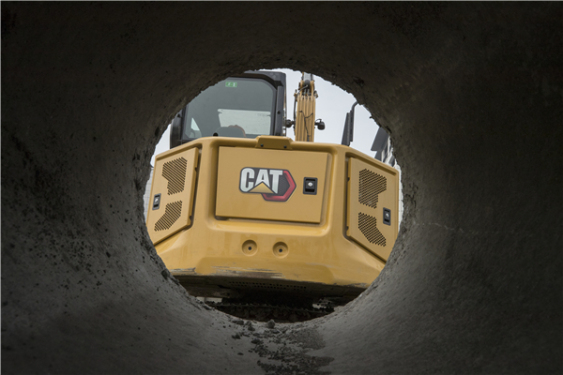 卡特彼勒新一代Cat®306迷你型液壓挖掘機高清圖 - 施工