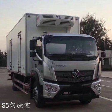 程力箱长6.72米~7.6米福田瑞沃冷藏车高清图 - 外观