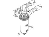 卡特彼勒322-3154發動機機油濾清器高清圖 - 外觀