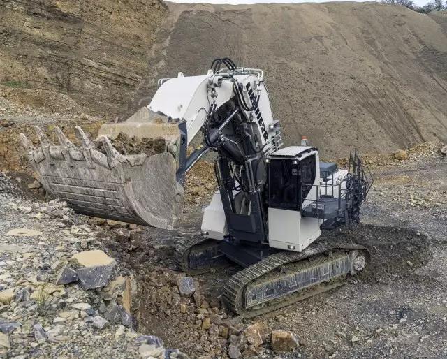 利勃海尔R9150挖掘机高清图 - 外观