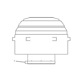 卡特彼勒130-3281预滤器组件高清图 - 外观