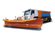 英达 SR9070 重型高效除雪撒布车