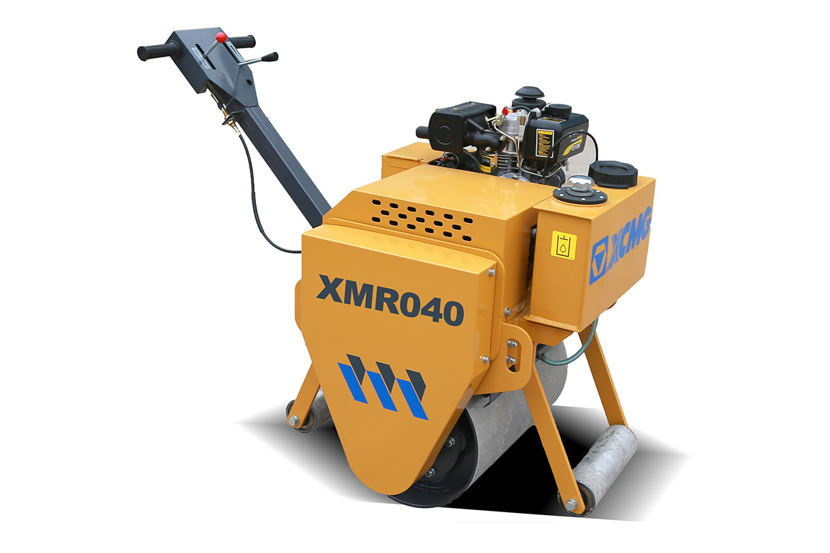 徐工XMR040手扶式單鋼輪振動壓路機高清圖 - 外觀