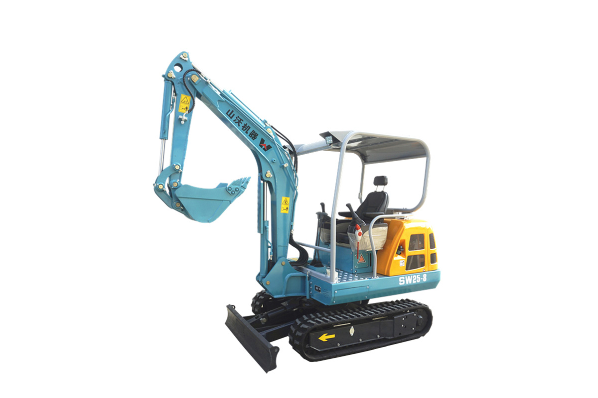 山沃机器SW25-8微型挖掘机/果园小型挖机