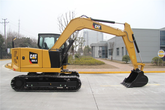 卡特彼勒新一代Cat®308.5迷你型液压挖掘机高清图 - 外观