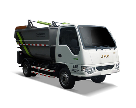 中聯重科ZLJ5040ZZZHFE5自裝卸式垃圾車高清圖 - 外觀