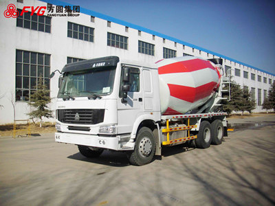 方圆FYG5254GJBC出口专用搅拌运输车