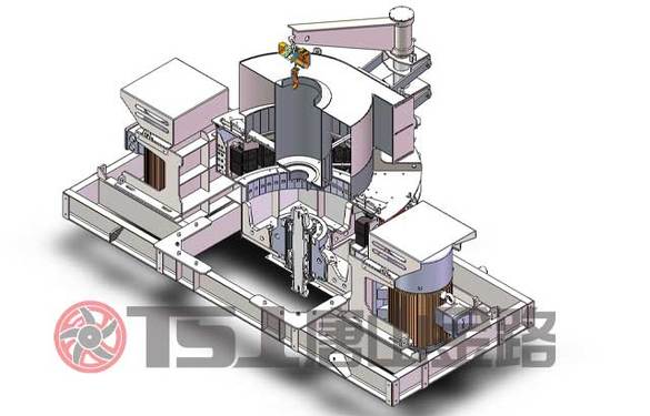 唐山金路VSI1244雙室製砂選粉一體機高清圖 - 外觀