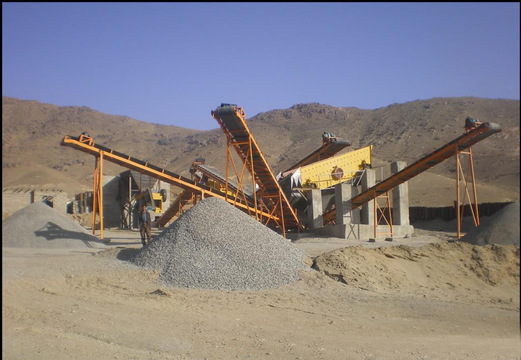 众翰机械20T 50T 100T 150T石料制砂生产线高清图 - 外观