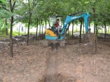 久保田U30-5小型挖掘機高清圖 - 施工案例