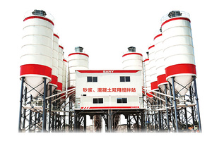 三一重工SZS3000LX砂漿/混凝土雙用攪拌站