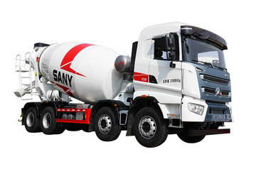 三一重工SY412C-8(Ⅴ)-D混凝土搅拌运输车高清图 - 外观
