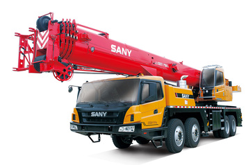 三一重工STC600T5汽車起重機高清圖 - 外觀