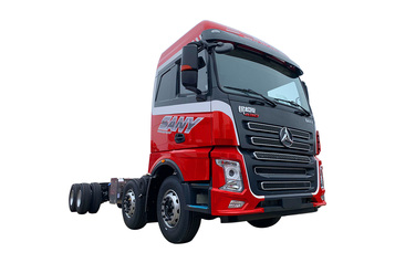 三一重工HQC1310T5GE1B銀松版430載貨車高清圖 - 外觀