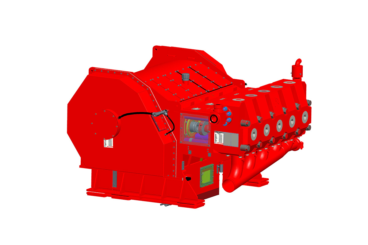 三一重工SY系列 機械驅動壓裂泵高清圖 - 外觀