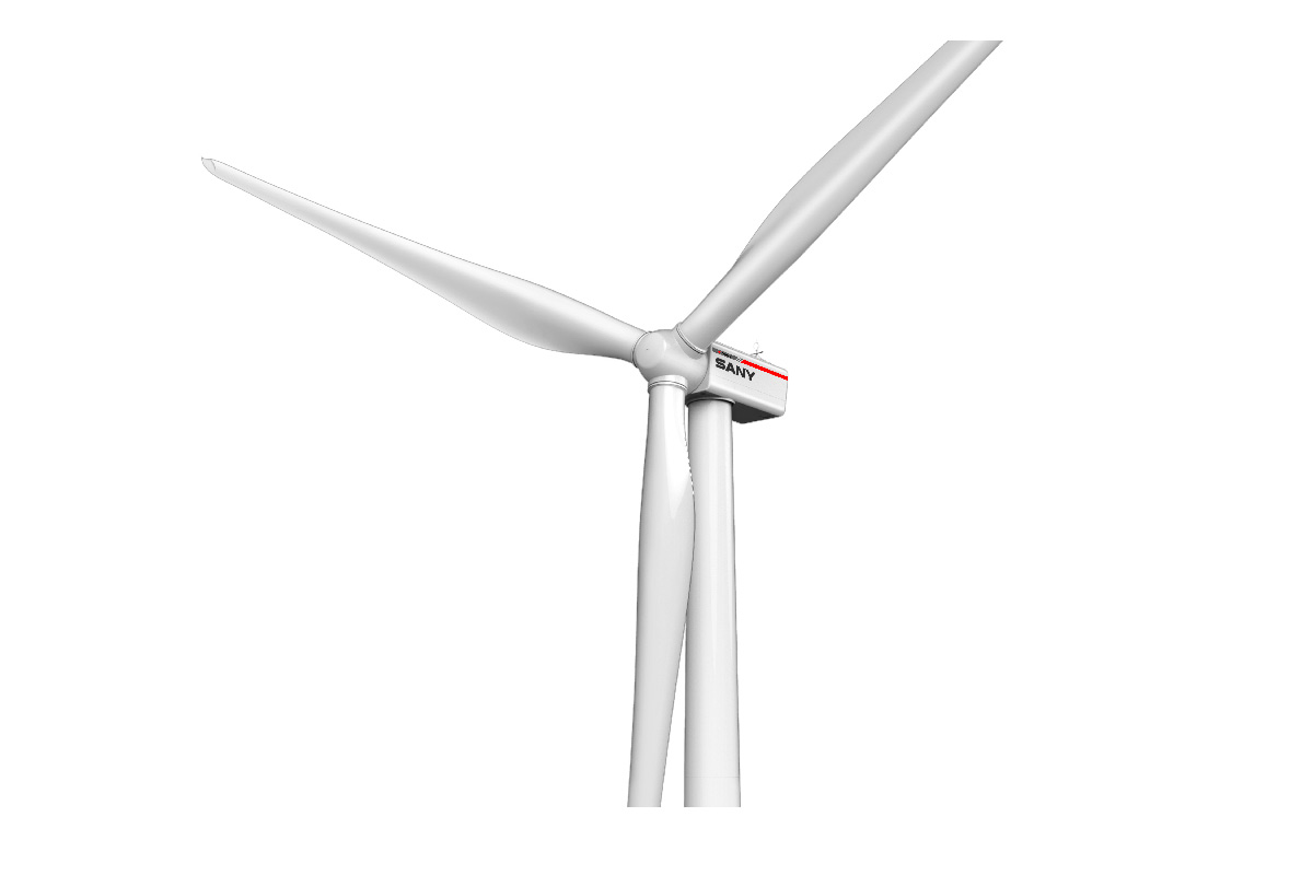 三一重工SE146252.X 低風速型風力發電機組高清圖 - 外觀