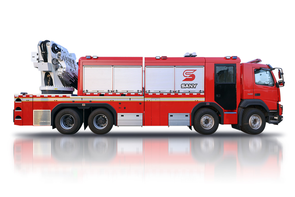 三一重工SYM5390TXFJY200重型搶險救援消防車高清圖 - 外觀