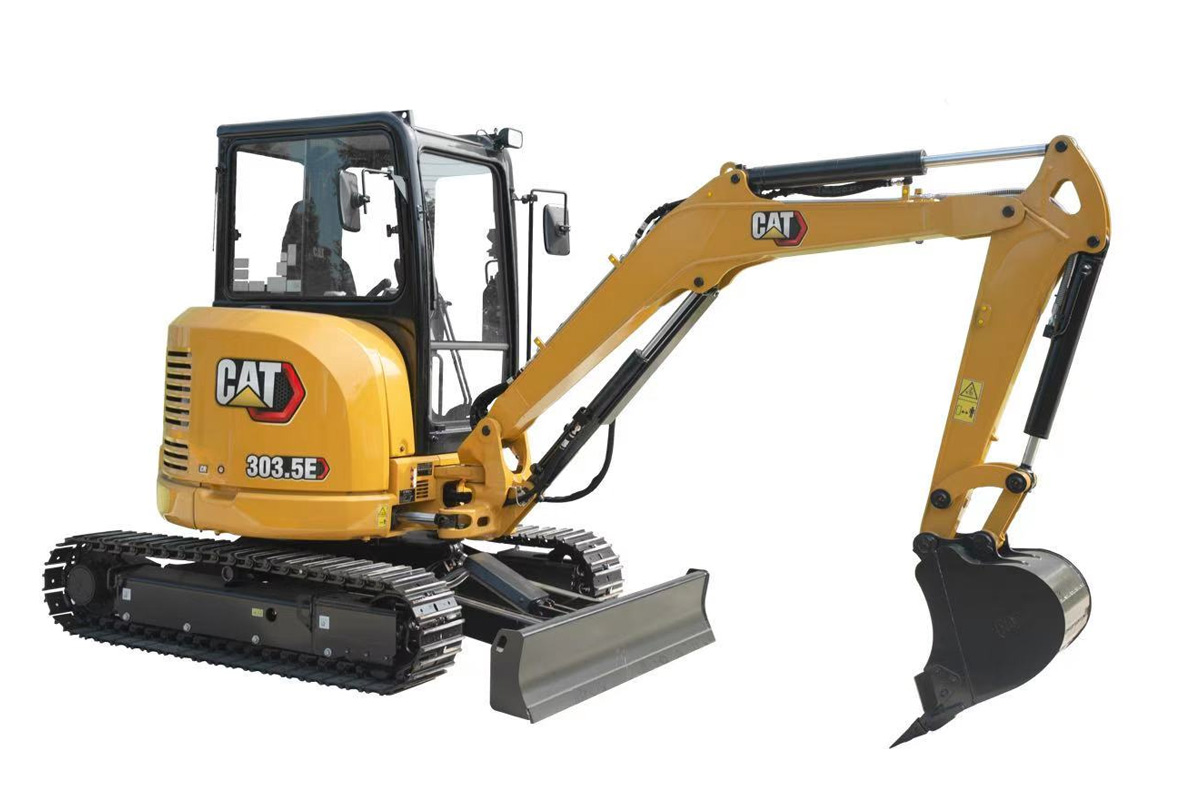 卡特彼勒CAT®303.5E CR驾驶室小型液压挖掘机 卡特 