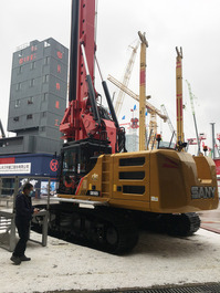 三一重工SR165-C10旋挖钻机高清图 - 2020宝马展实拍