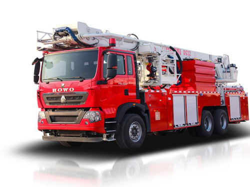 中聯重科ZLF5311JXFDG32登高平台消防車高清圖 - 外觀