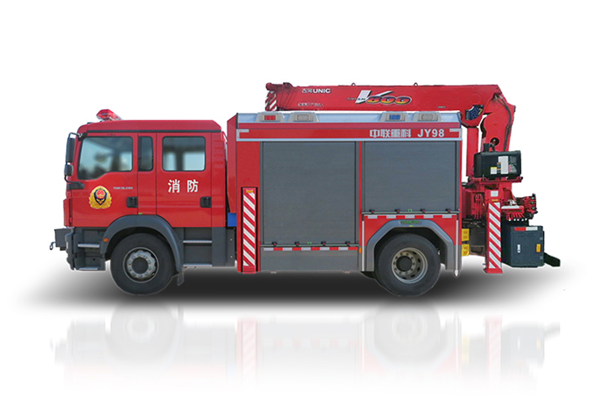 中聯重科ZLF5140TXFJY98搶險救援消防車高清圖 - 外觀