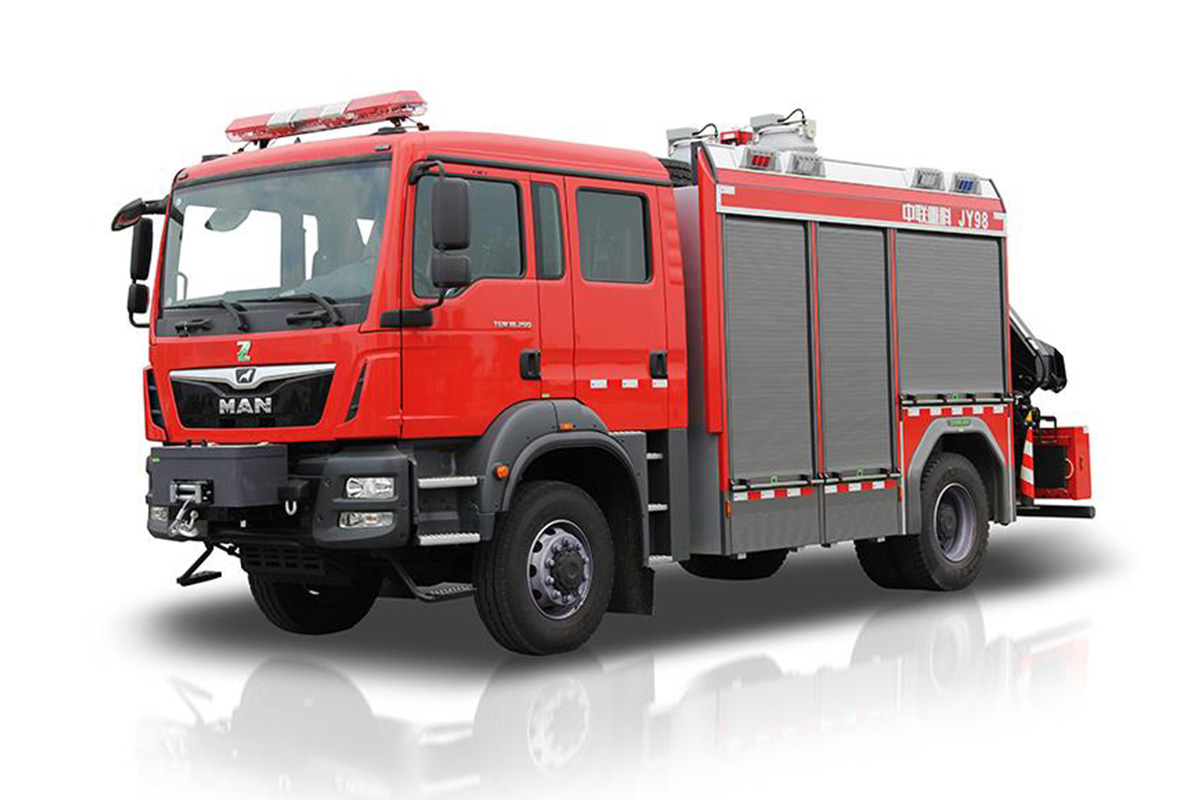 中聯重科ZLF5141TXFJY98搶險救援消防車高清圖 - 外觀