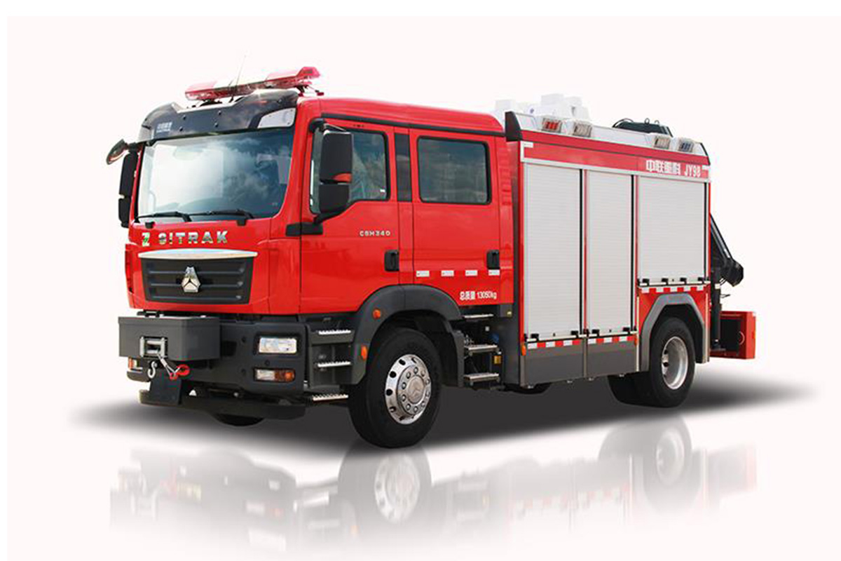 中聯重科ZLF5130TXFJY98搶險救援消防車高清圖 - 外觀