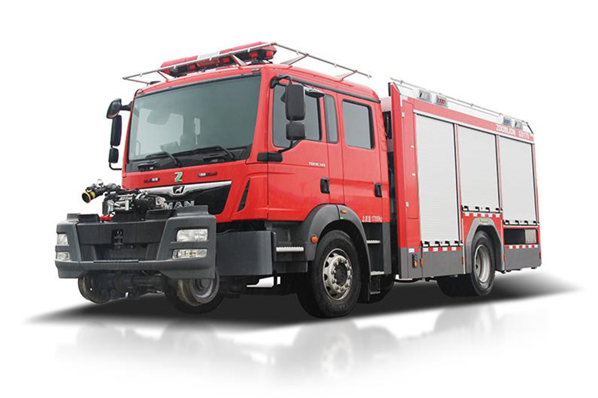 中聯重科ZLF5170TXFGD170軌道消防車高清圖 - 外觀