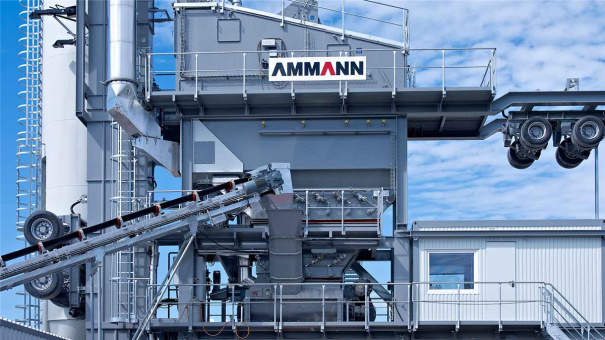 安邁ABM 240 BLACKMOVE間歇式瀝青混凝土攪拌站高清圖 - 外觀
