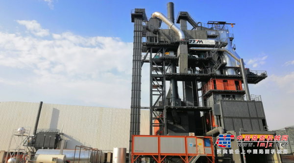 铁拓机械TSEC5030系列环保型逆流式沥青厂拌热再生成套设备