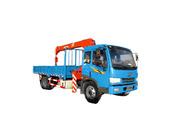 青島解放 J5K 4×2 隨車起重運(yùn)輸車