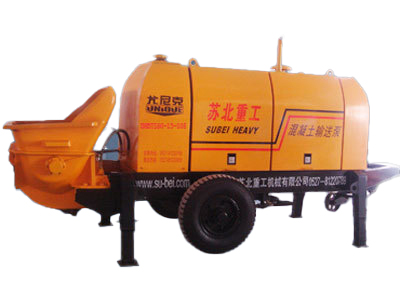 尤尼克DHBT系列柴油机混凝土输送拖泵高清图 - 外观
