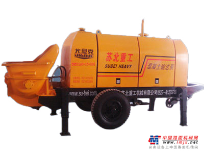 尤尼克 DHBT系列柴油机混凝土输送 拖泵