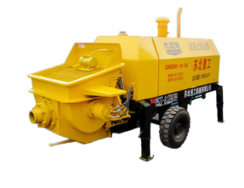 尤尼克DXBS係列柴油機細石混凝土輸送拖泵