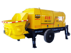 尤尼克HBT系列电机混凝土输送拖泵高清图 - 外观