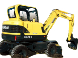 現代重工R60W-9挖掘機高清圖 - 外觀
