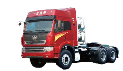 青島解放新大威LNG6×4牽引車(複合型)高清圖 - 外觀