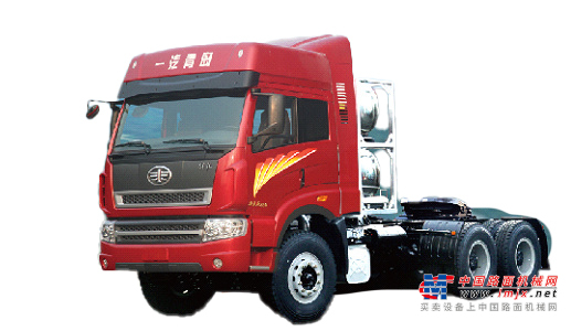 青岛解放新大威LNG6×4牵引车(复合型)
