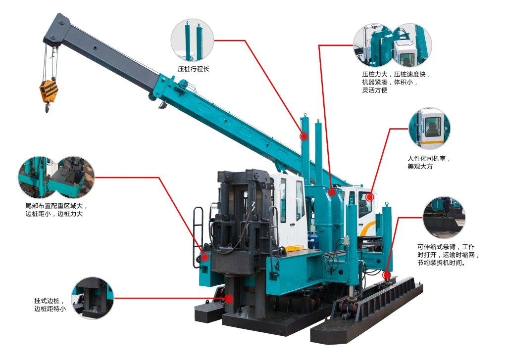 管桩打桩机规格型号图片