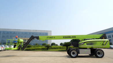 中联重科ZT28JE-V自行走直臂式高空作业平台（电动）高清图 - 外观