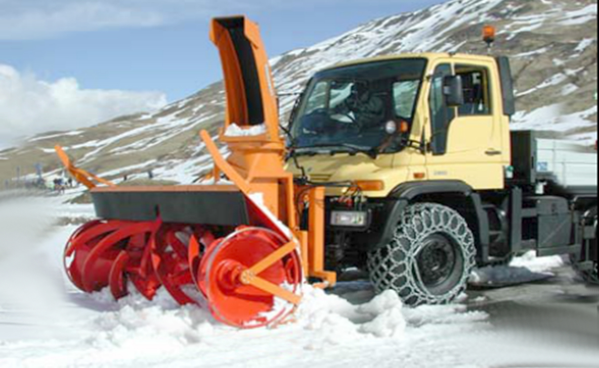 欧亚机械鼓风式抛雪机高清图 - 外观