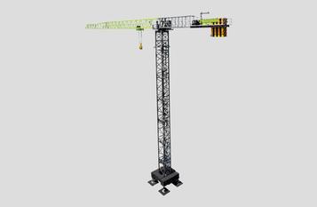 中联重科T2200-80Q/80V超大型平头塔式起重机高清图 - 外观