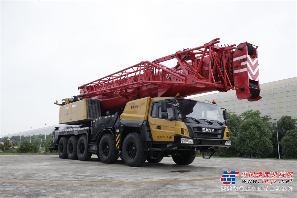 三一重工STC1000T2汽車起重機高清圖 - 外觀
