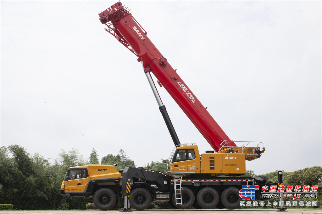 三一重工STC1000T2汽車起重機高清圖 - 外觀